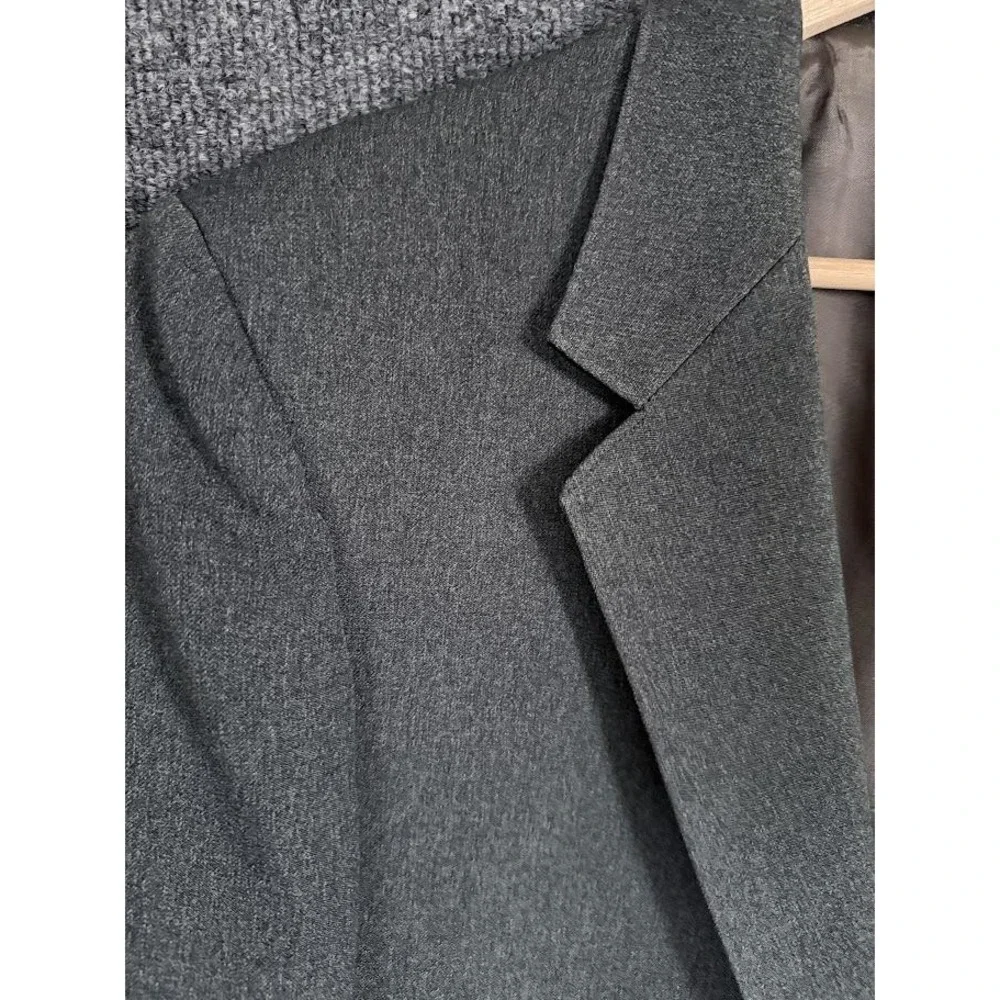 Vintage Sears The‎ Comfort Suit Blazer Mens Extra Large Gray Two Button 90s